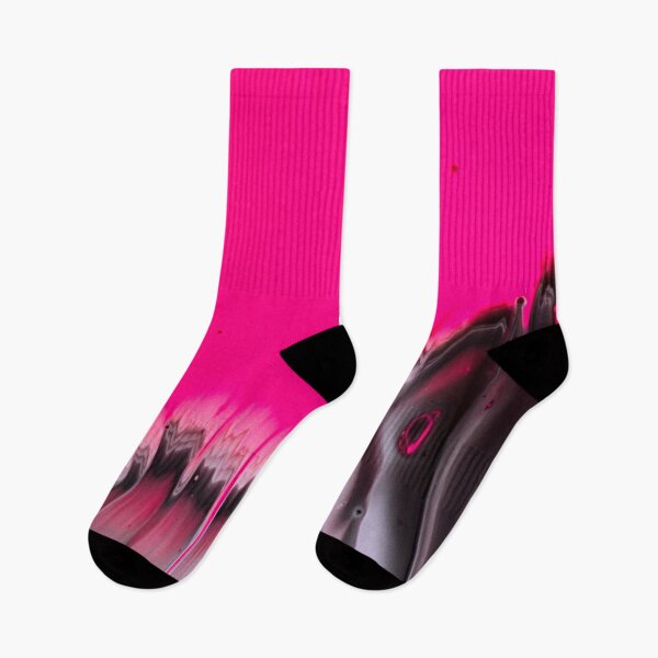 Item preview, Abstract Art Black And Pink  designed and sold by asun5.