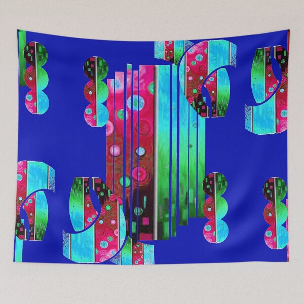 Item preview, Geometrical Digital Abstract Pattern,  nr 3, graphic psychedelic abstract art, trippy graphic psychedelic arte abstracto designed and sold by Adri Barnard.
