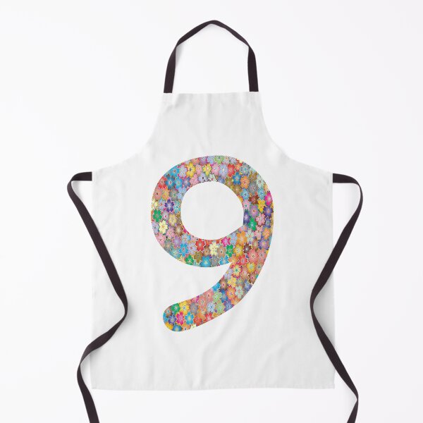 Item preview, Number 9 Colorful Flowers Funny Nine Gift designed and sold by Shariss.