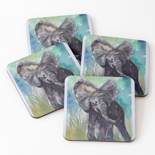 Artikelvorschau, Baby Elefant entworfen und verkauft von AnjuPaintings.