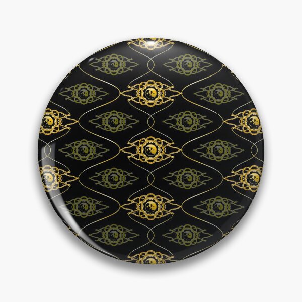 Item preview, Katy Perry Never Really Over Gold Batik Pattern Black Background 2 designed and sold by cryaboutitnow.