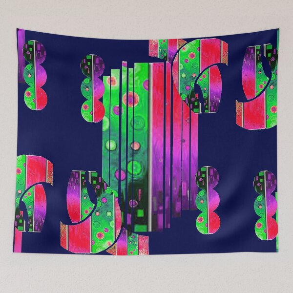 Item preview, Geometrical Digital Abstract Pattern,  nr 4, graphic psychedelic abstract art, trippy graphic psychedelic arte abstracto designed and sold by Adri Barnard.
