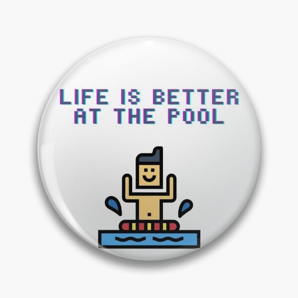 Item preview, Life Is Better At The Pool, Game Design designed and sold by Winter--Flowers.