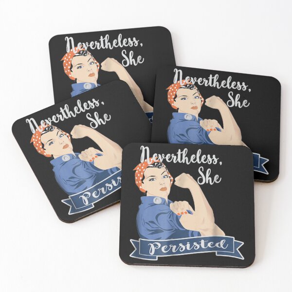 Item preview, Nevertheless She Persisted Rosie the Riveter NEW designed and sold by bensonaliyah.