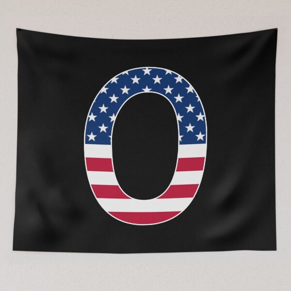 Item preview, Number 0 American flag Gift American Patriot designed and sold by Shariss.
