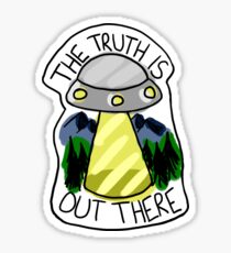 The Truth is Out There - Coloured Sticker