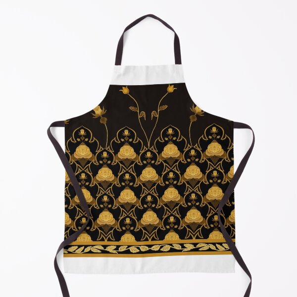 Item preview, Golden flower seamless pattern designed and sold by AnyMage.