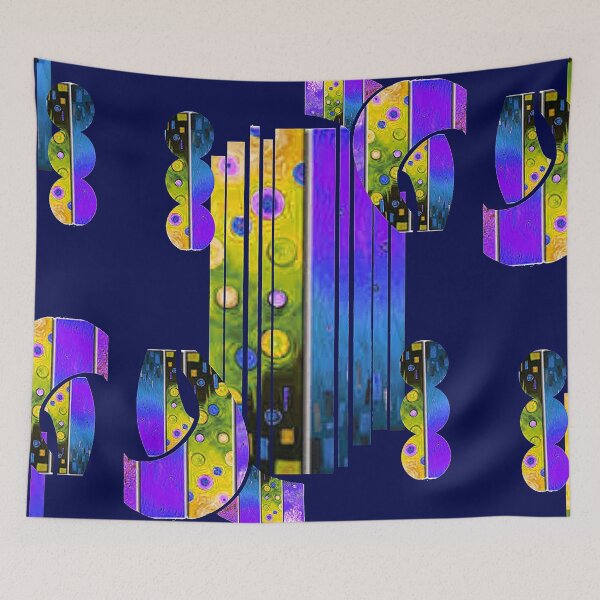 Item preview, Geometrical Digital Abstract Pattern,  nr 5, graphic psychedelic abstract art, trippy graphic psychedelic arte abstracto designed and sold by Adri Barnard.