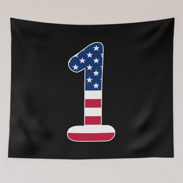 Item preview, Number 1 American flag Gift American Patriot designed and sold by Shariss.