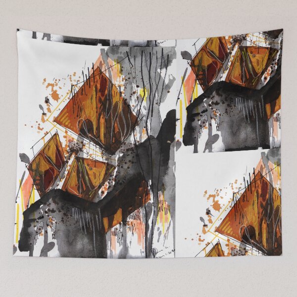 Item preview, Dana Krystle_Architecture Illustration _11 designed and sold by dana-krystle.