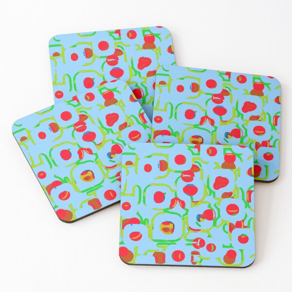 Item preview, Random digital flowers - abstract pattern designed and sold by Xdelacra.