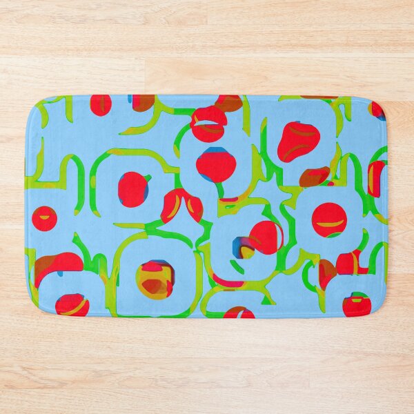 Item preview, Random digital flowers - abstract pattern designed and sold by Xdelacra.