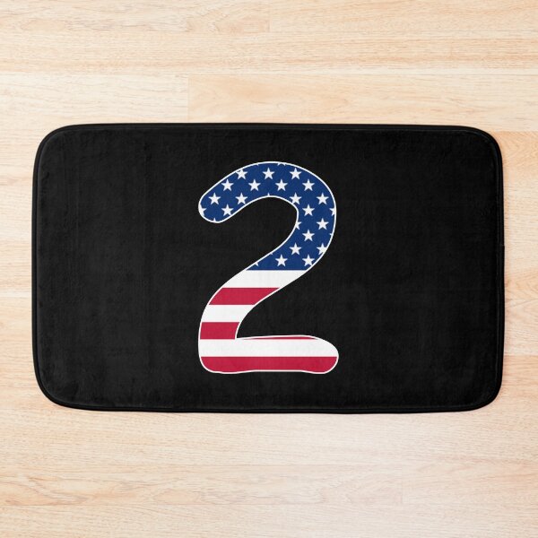 Item preview, Number 2 American flag Gift American Patriot designed and sold by Shariss.