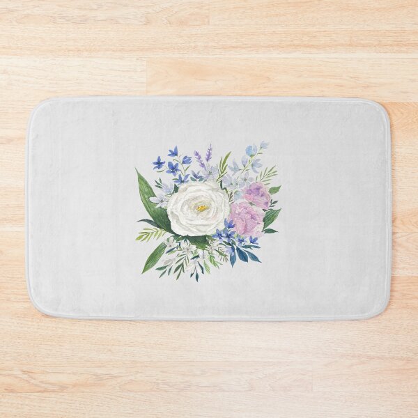 Item preview, Watercolor Summer Flowers Bouquet designed and sold by Happy Life Graphics.