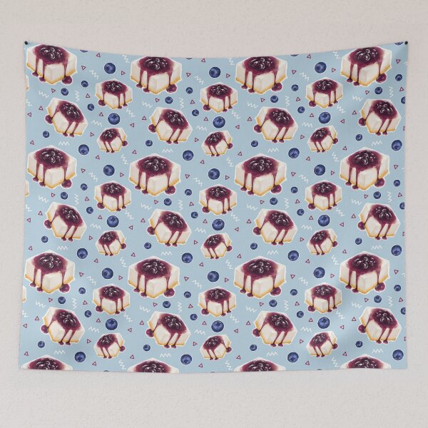 Item preview, Blueberry Cheese Pie (patterns) designed and sold by SAsaRi.