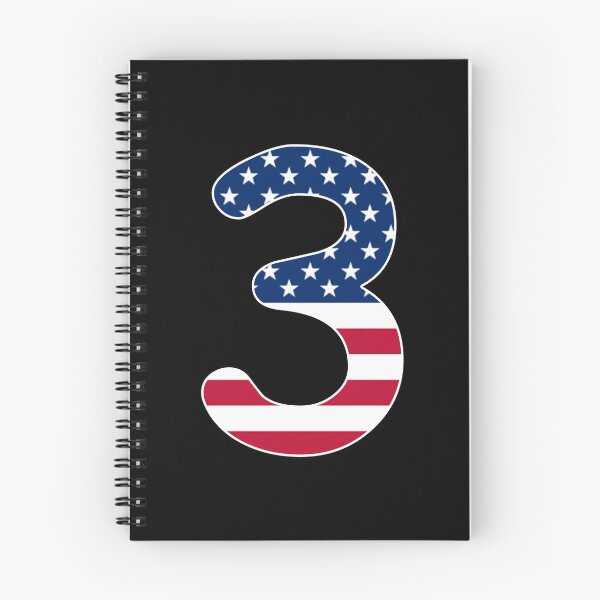 Item preview, Number 3 American flag Gift American Patriot designed and sold by Shariss.