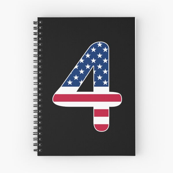 Item preview, Number 4 American flag Gift American Patriot designed and sold by Shariss.