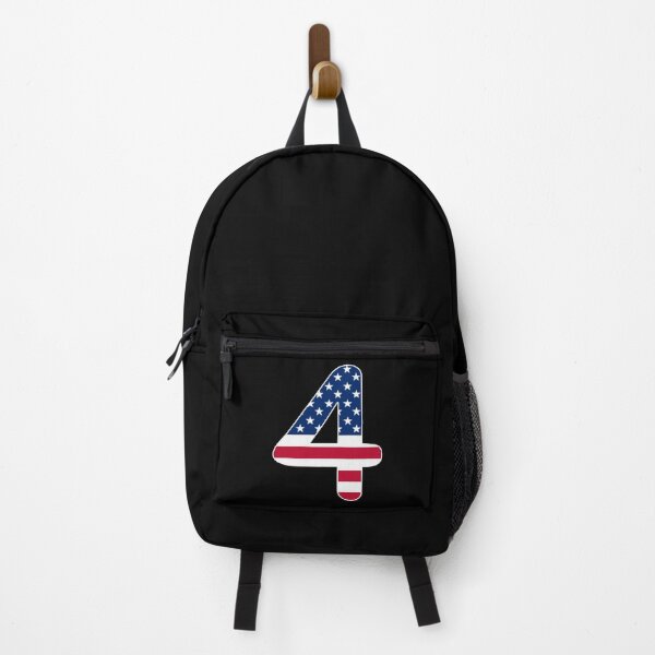 Item preview, Number 4 American flag Gift American Patriot designed and sold by Shariss.