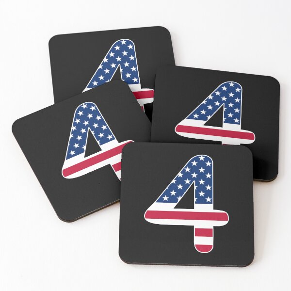 Item preview, Number 4 American flag Gift American Patriot designed and sold by Shariss.