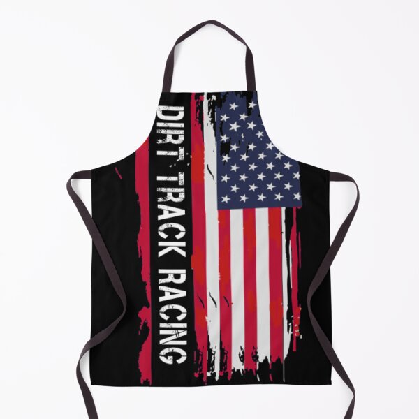 Item preview, Racing Dirt Track Racing Patriotic USA Flag designed and sold by NeJaSimse.