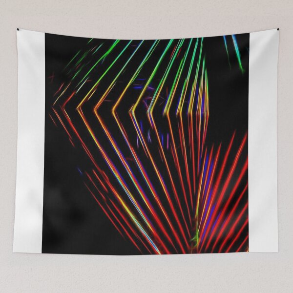 Item preview, Abstract Neon Background Light Design Bright Color Glow Black Energy Colorful designed and sold by Nothingovic911.