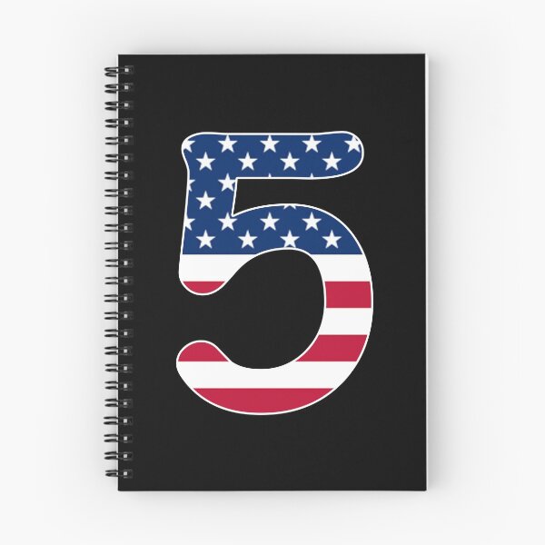 Item preview, Number 5 American flag Gift American Patriot designed and sold by Shariss.