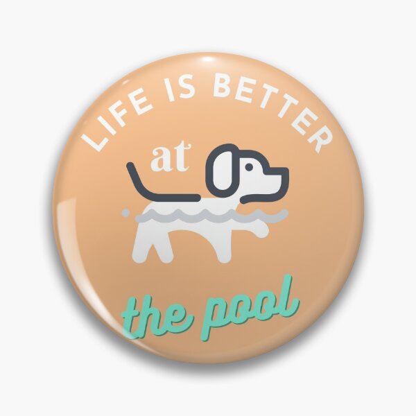 Item preview, Life Is Better At The Pool, Doggy Design designed and sold by Winter--Flowers.