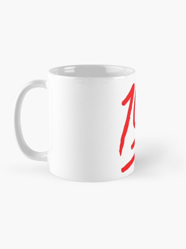 Thumbnail 3 of 6, Coffee Mug, One Hunned - Red designed and sold by battlerapgear.
