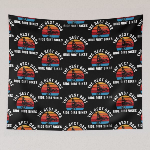 Item preview, The Best Dads Ride Dirt Bikes Retro Vintage designed and sold by NeJaSimse.