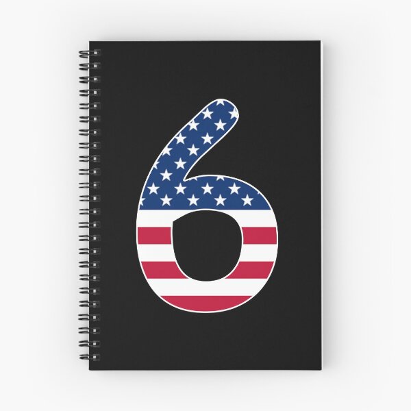 Item preview, Number 6 American flag Gift American Patriot designed and sold by Shariss.