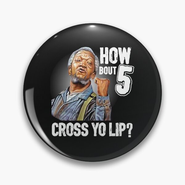 Artikelvorschau, 5 kreuzen Sie die Lippen Sanford und Sohn TV-Show Redd Foxx entworfen und verkauft von CrystalAvila.