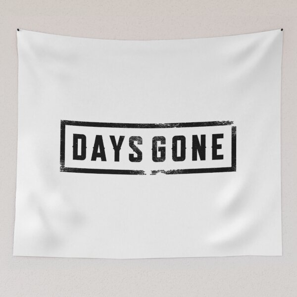 Item preview, Days Gone Sticker black designed and sold by FelicityFide.