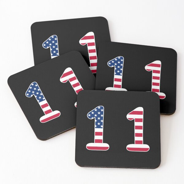 Item preview, Number 11 American flag Gift American Patriot designed and sold by Shariss.