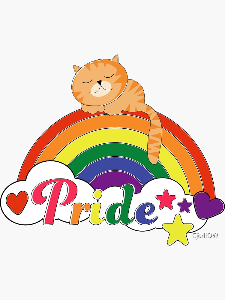 Pride Lgbtq Kitty Pride Rainbow Lgbt Design Lesbian Gay Bisexual