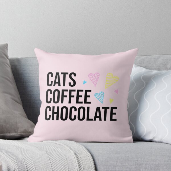 Item preview, I Love Cats Coffee and Chocolate ( black text) designed and sold by dass-art.