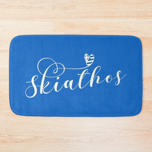 Item preview, Skiathos Heart In Flag, Greece, I Love Skiathos designed and sold by Celticana.