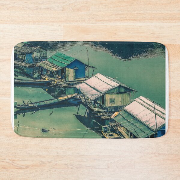 Item preview, Floating houses on the river V designed and sold by TiniShop.