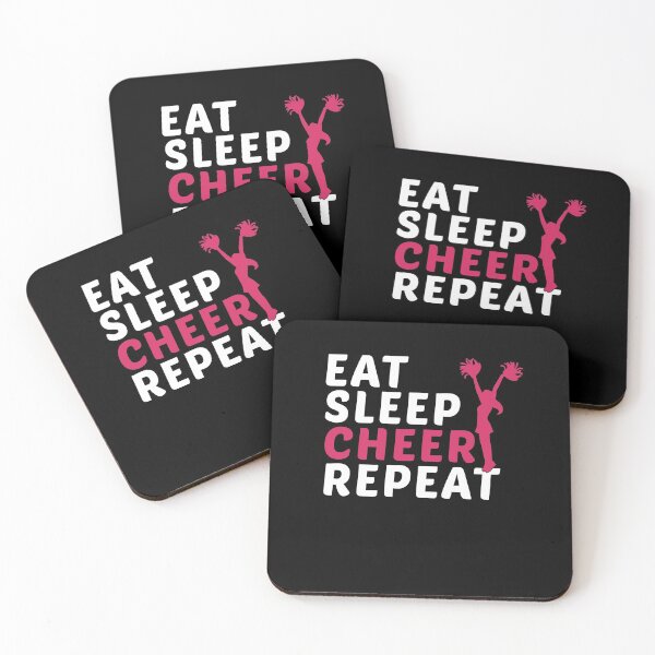 Item preview, Eat, Sleep, Cheer, Repeat! designed and sold by BlackDodo.