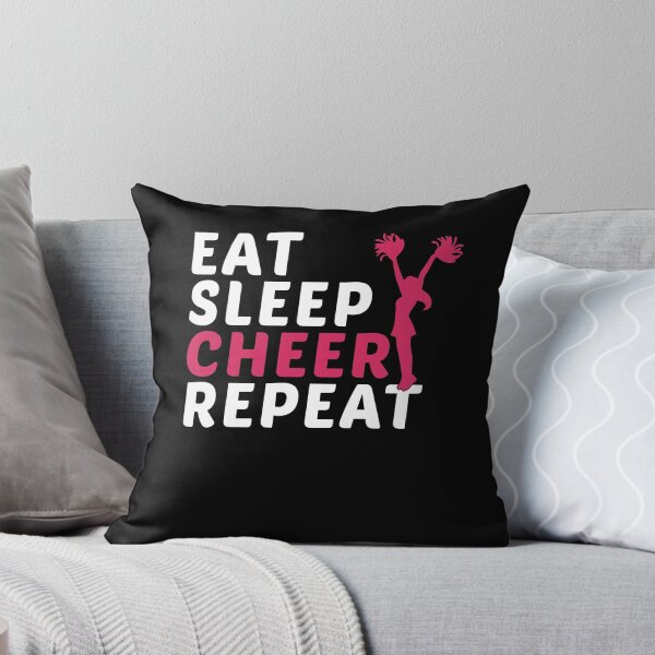 Item preview, Eat, Sleep, Cheer, Repeat! designed and sold by BlackDodo.