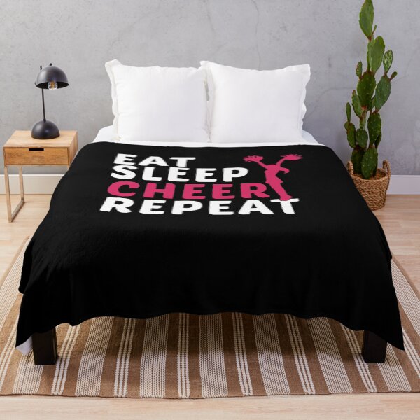 Item preview, Eat, Sleep, Cheer, Repeat! designed and sold by BlackDodo.
