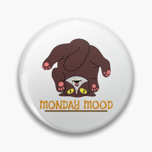 Item preview, Monday Mood - Funny designed and sold by sasijaya.