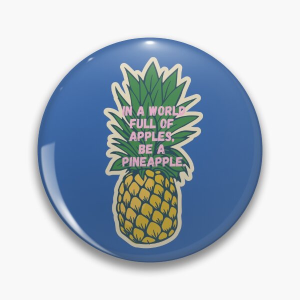 Artikelvorschau, In einer Welt voller Äpfel sei eine Ananas entworfen und verkauft von dacdibac.