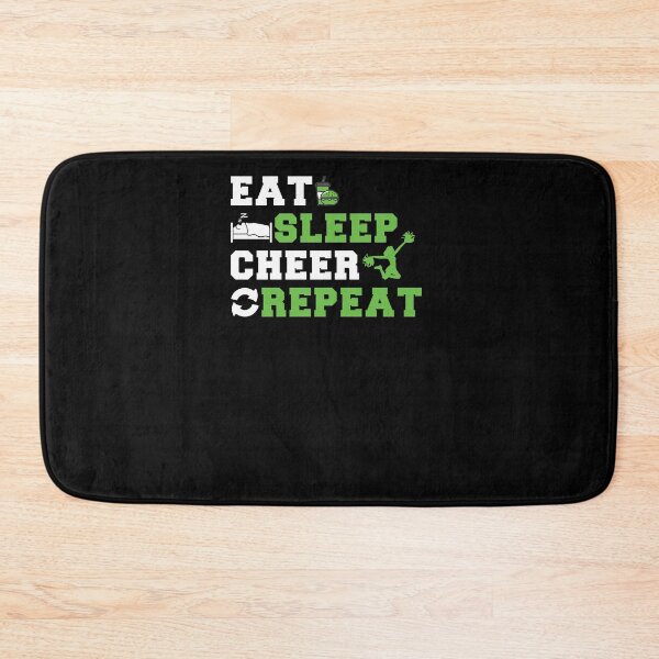 Item preview, Eat, Sleep, Cheer, Repeat! designed and sold by BlackDodo.