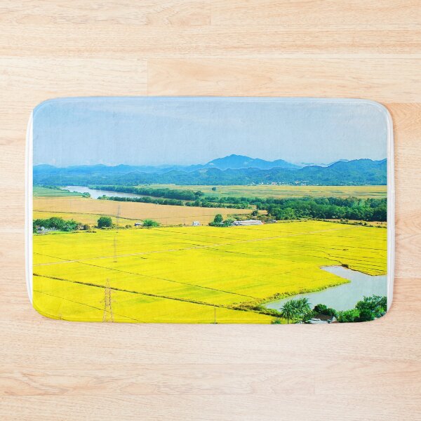 Item preview, Rural rice field scenery designed and sold by TiniShop.