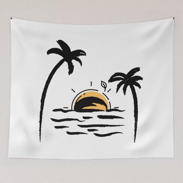 Item preview, Beach palm trees designed and sold by Seboux.