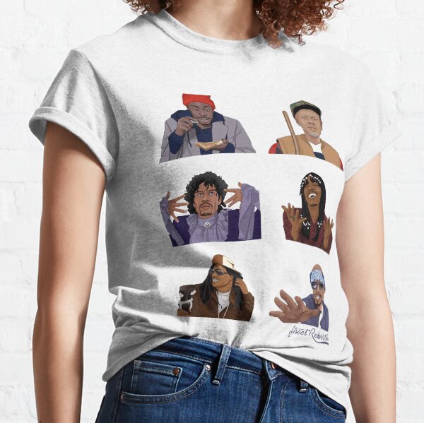 Dave Chappelle Show Bunch Character Peanut Butter and Crack Sandwich Tyrone Biggums Pancakes Hate Classic T-Shirt