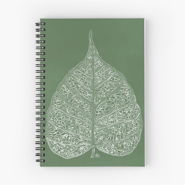 Item preview, Bodhi tree leaf on green designed and sold by Anna Ratkevich.