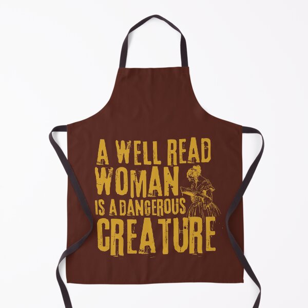 Item preview, a well read woman is a dangerous creature | reading quote for women, girls designed and sold by syeda noon.