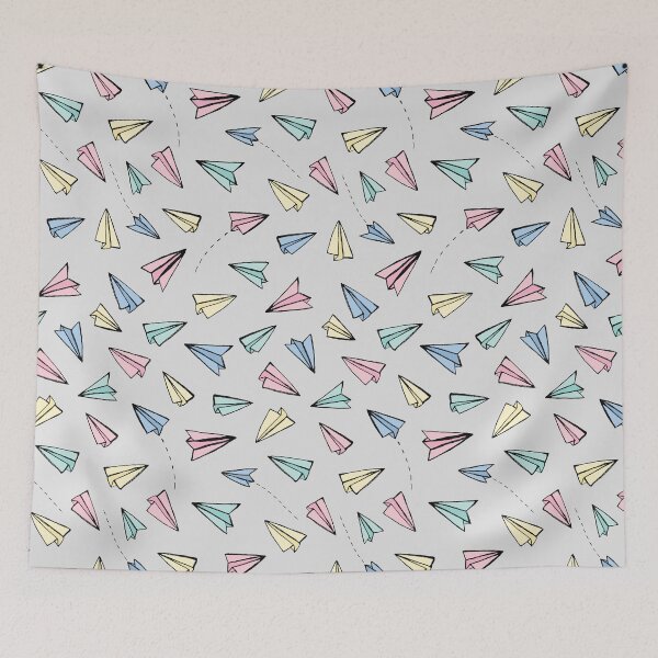 Item preview, Paper Planes in Pastel designed and sold by Tangerine-Tane.