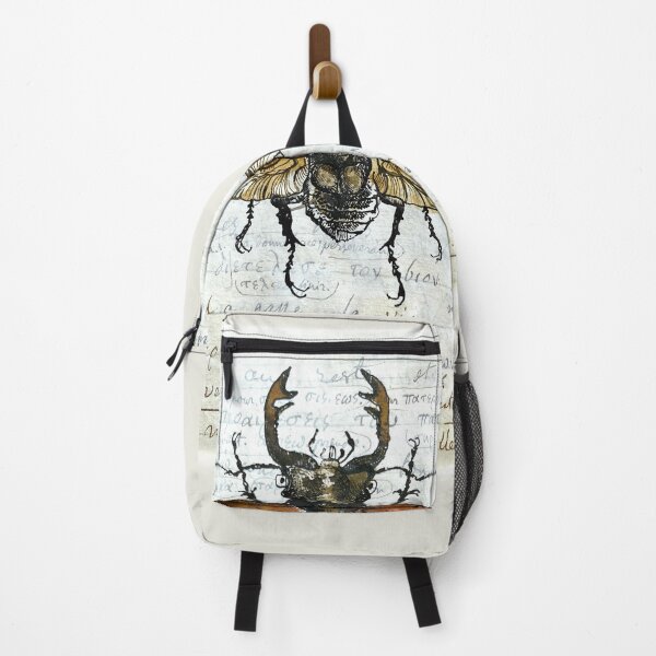 Item preview, Awesome Stag Beetle illustration on Vintage paper designed and sold by Luci Power.
